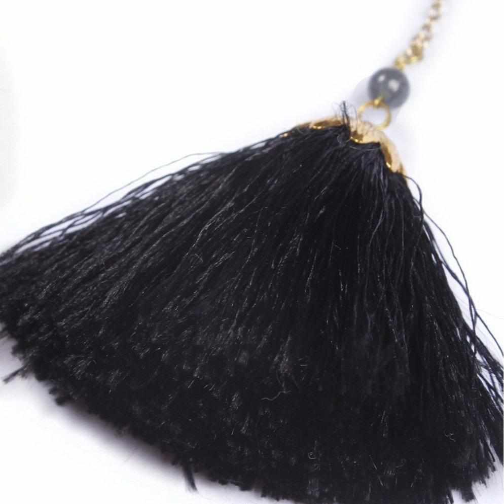 Dangling Tassel Earrings - Thailand Jewelry La Vie Bien Dangling Tassel Earrings - Thailand