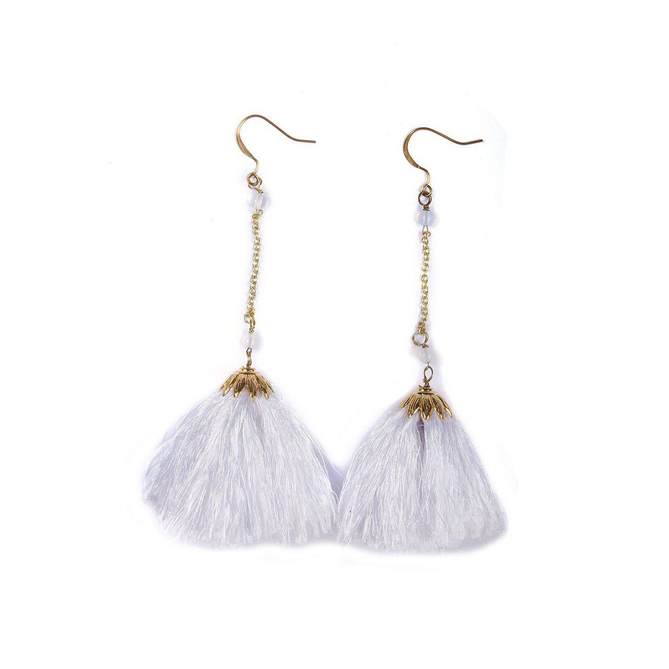Dangling Tassel Earrings - Thailand Jewelry La Vie Bien Dangling Tassel Earrings - Thailand