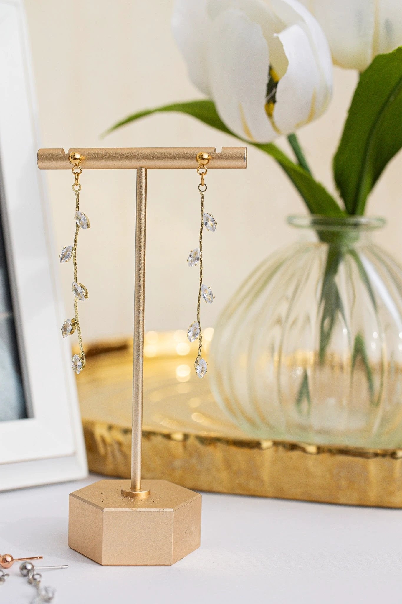 Daphne Dangle by Rose & Clay