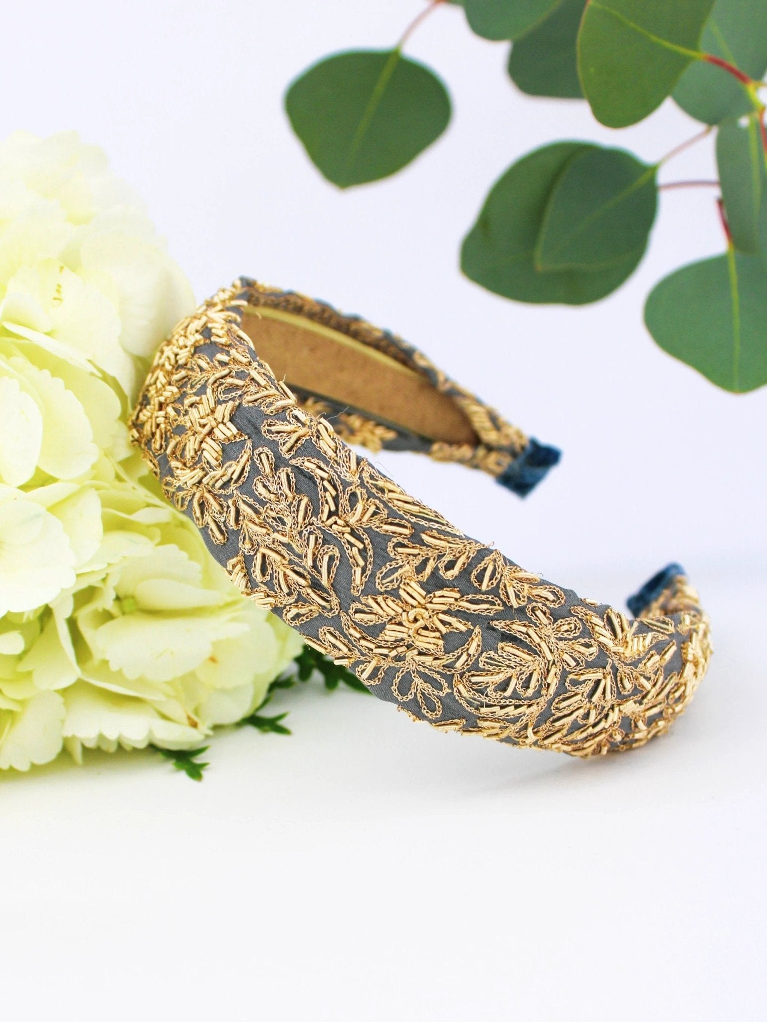Daphne's Regal Filigree Headband by Ash & Rose