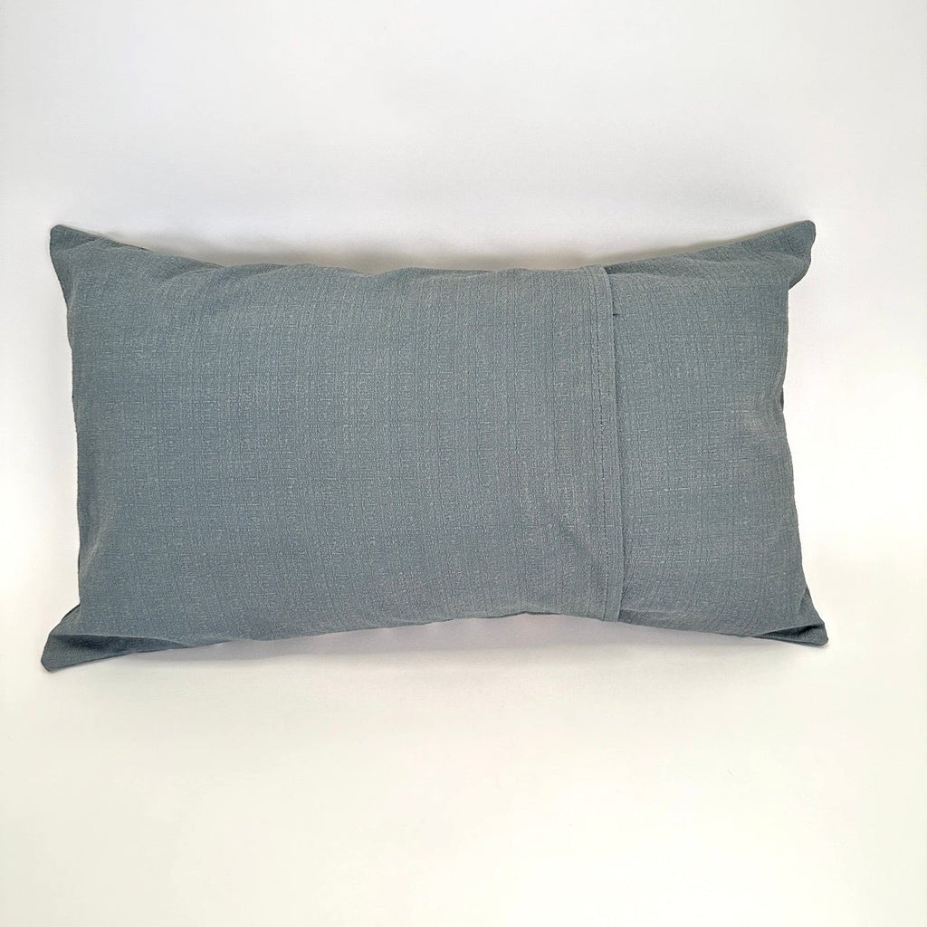 Dark Gray Mudcloth Lumbar Pillow Cover La Vie Bien Dark Gray Mudcloth Lumbar Pillow Cover