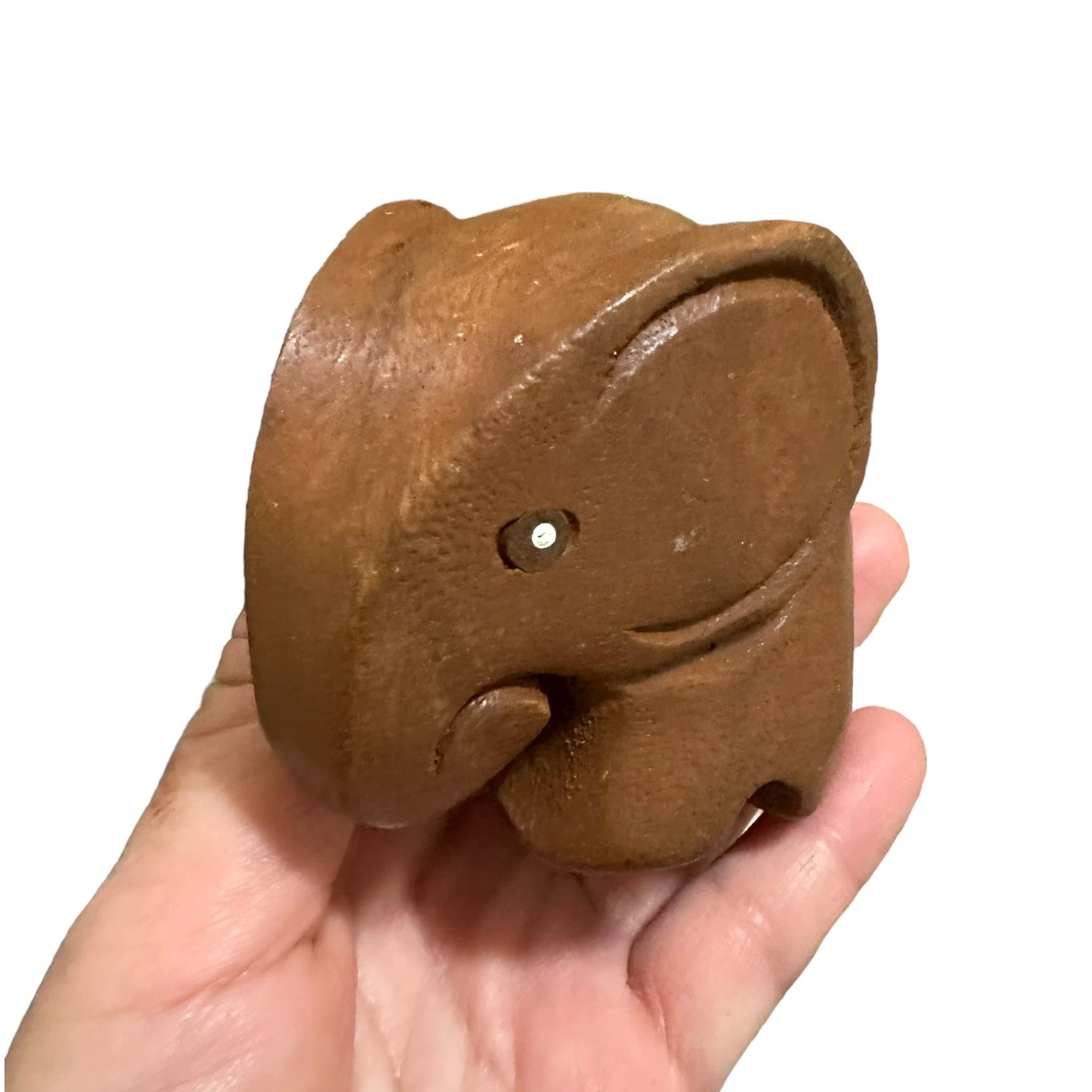 Dark Oak Charming Elephant by Music Frog Co