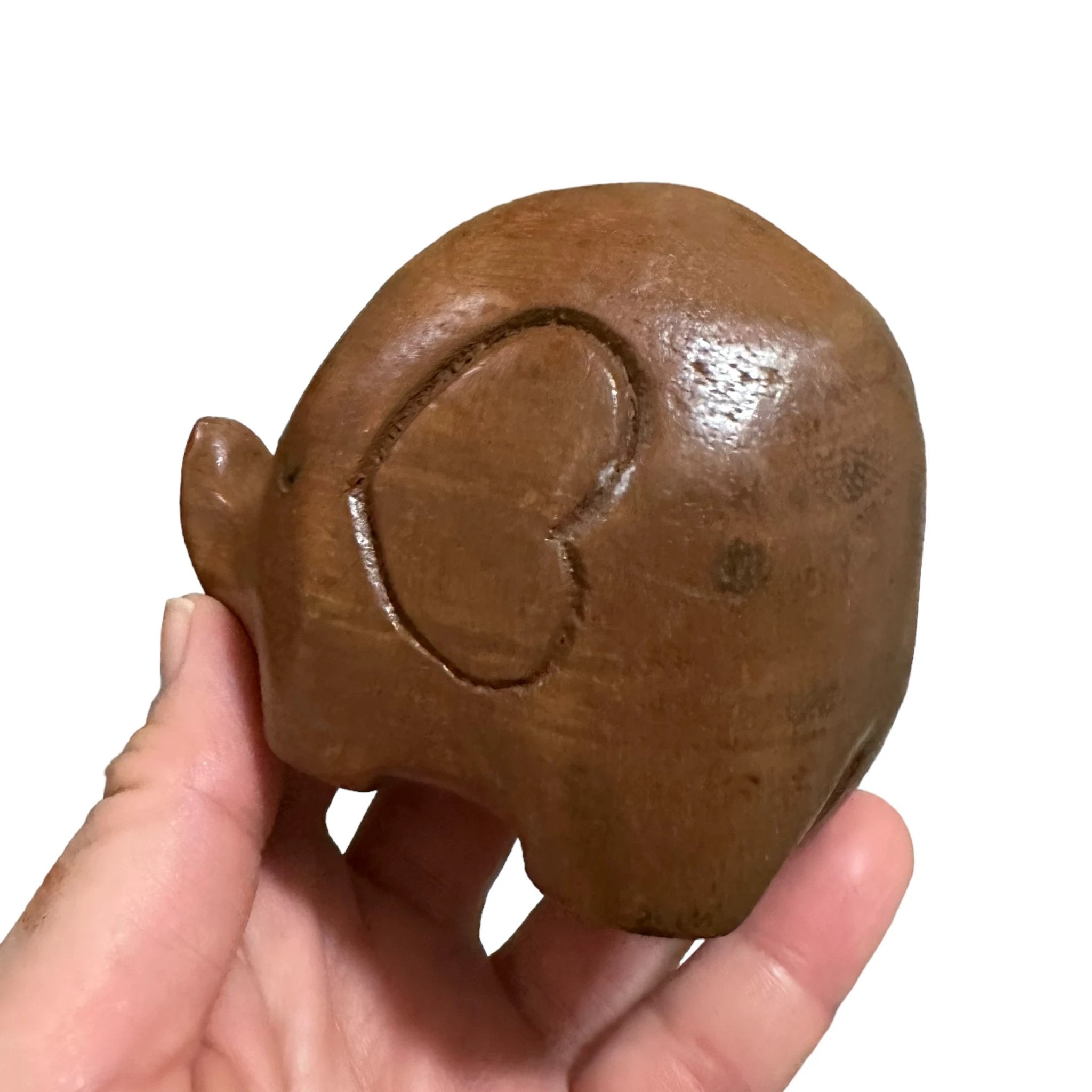 Dark Oak Lucky Elephant by Music Frog Co