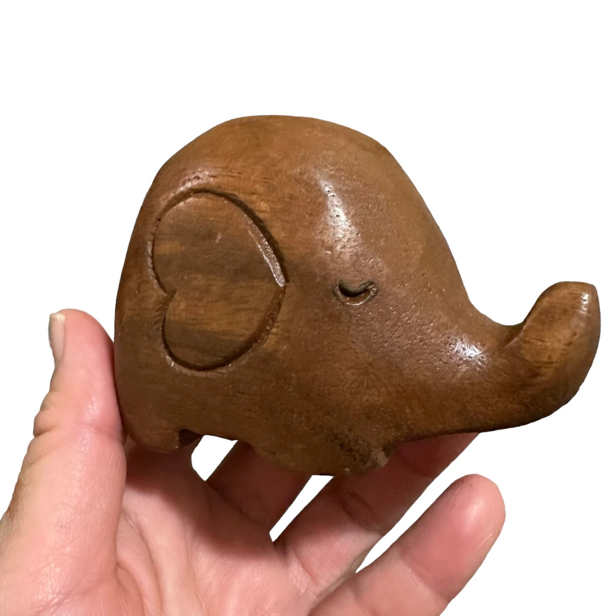 Dark Oak Lucky Elephant by Music Frog Co