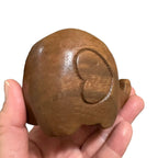 Dark Oak Lucky Elephant by Music Frog Co