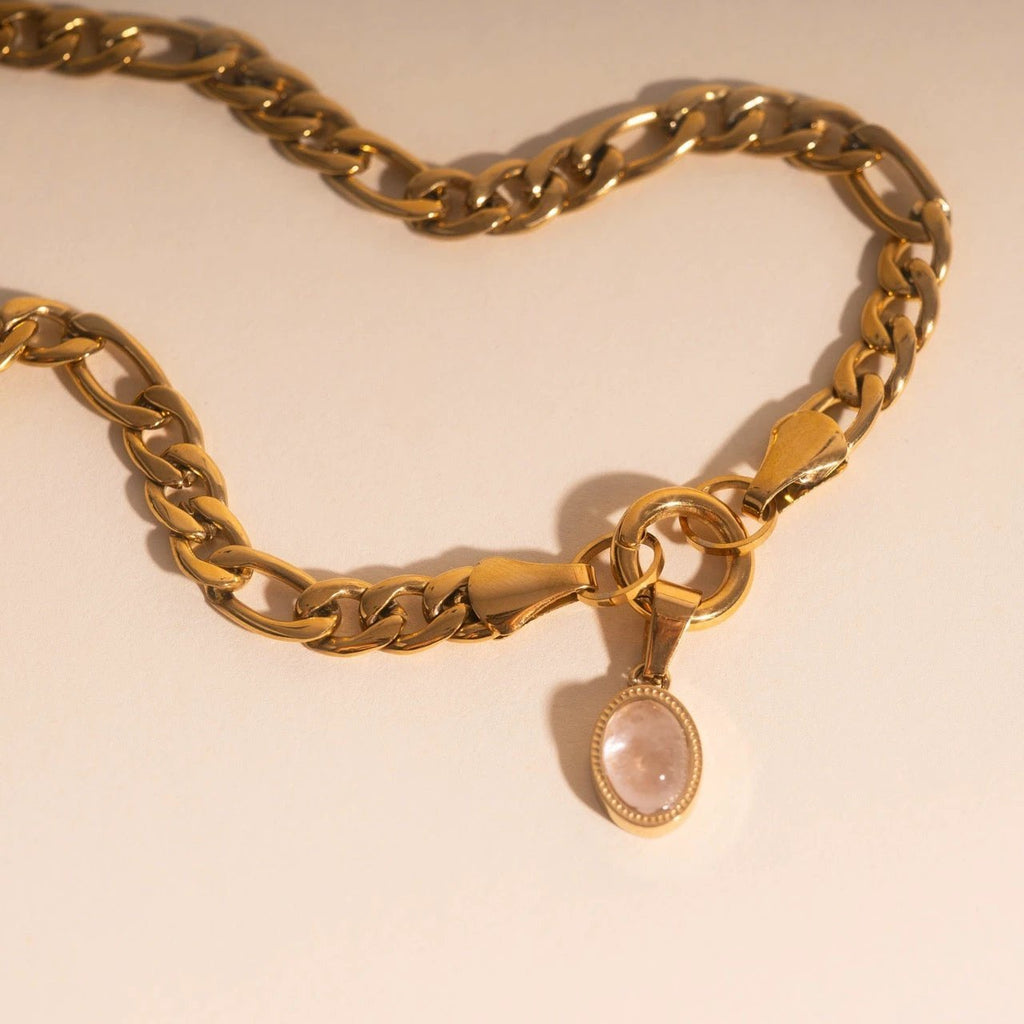 Dawn to Dusk Oval Necklace Charm by Oh Clementine