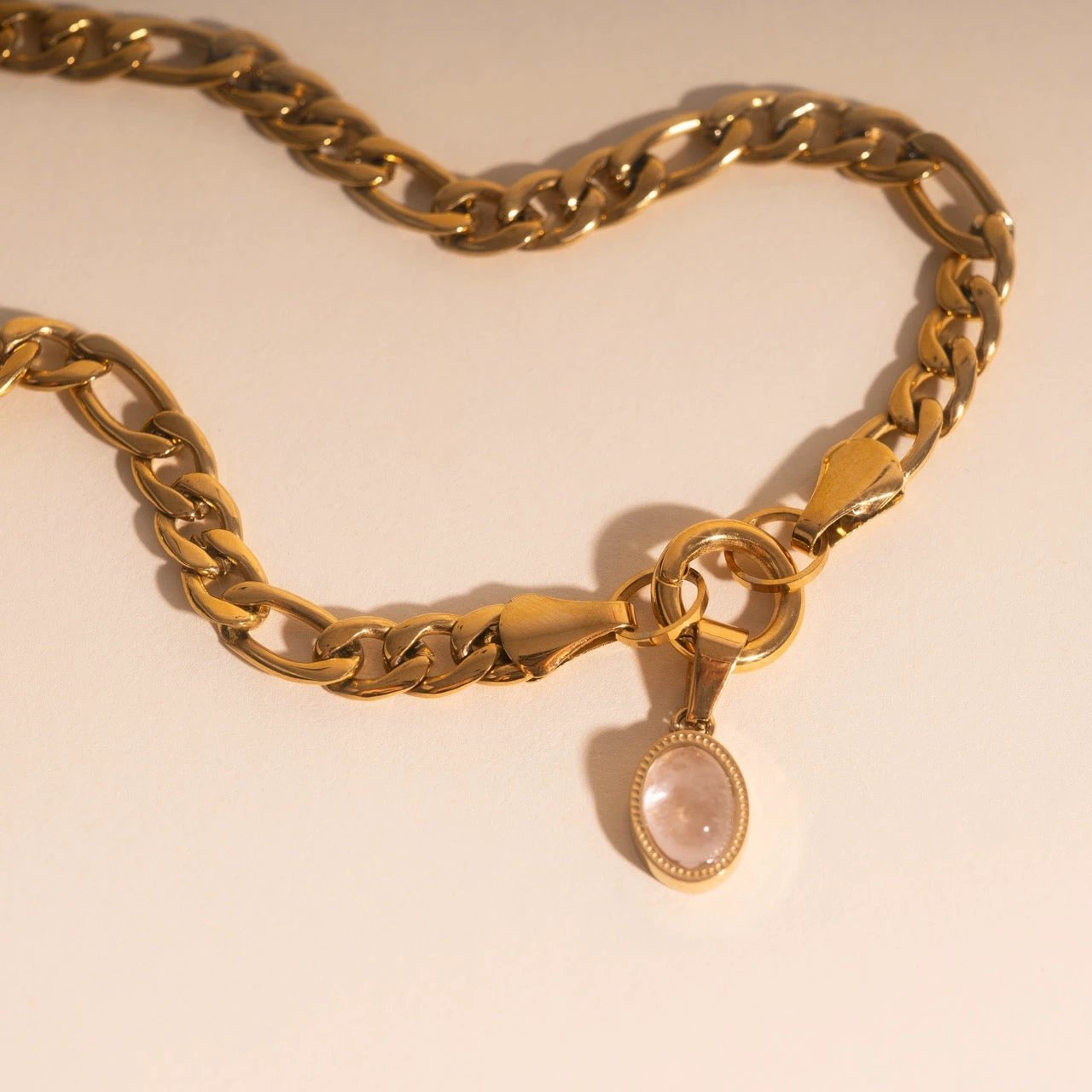 Dawn to Dusk Oval Necklace Charm by Oh Clementine