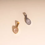 Dawn to Dusk Oval Necklace Charm by Oh Clementine