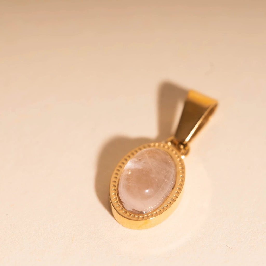 Dawn to Dusk Oval Necklace Charm by Oh Clementine