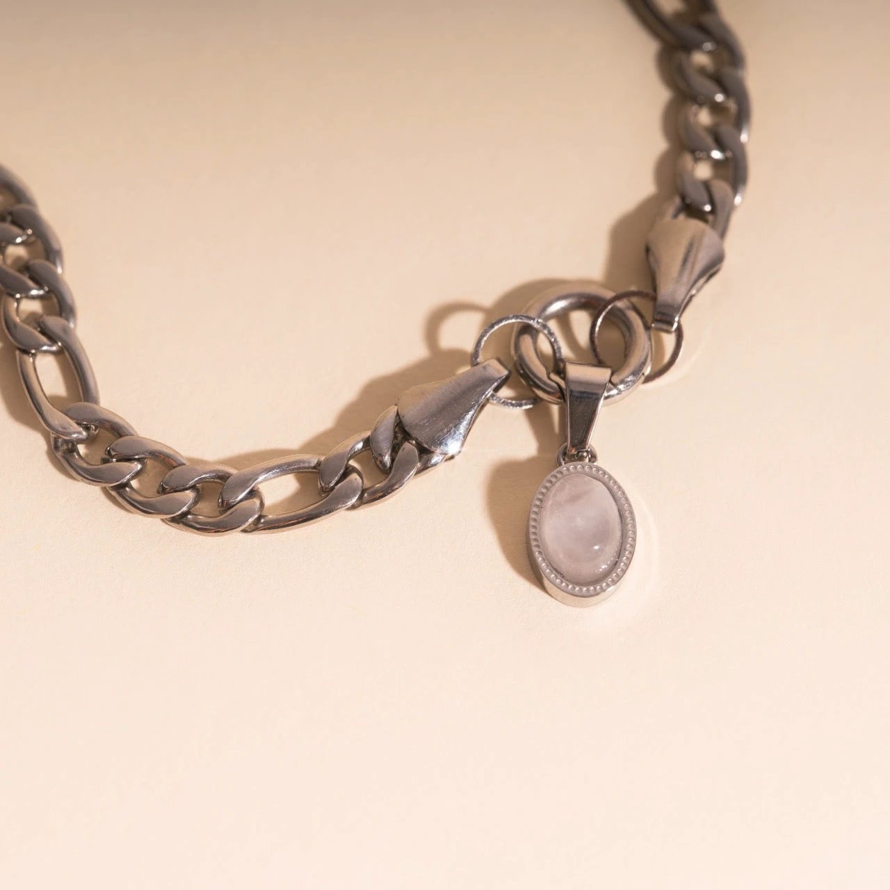 Dawn to Dusk Oval Necklace Charm by Oh Clementine