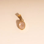 Dawn to Dusk Oval Necklace Charm by Oh Clementine