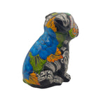 Day of the Dead Bulldog Figurine | Handmade Talavera Dog Statue Talavera Statue La Vie Bien Day of the Dead Bulldog Figurine | Handmade Talavera Dog Statue