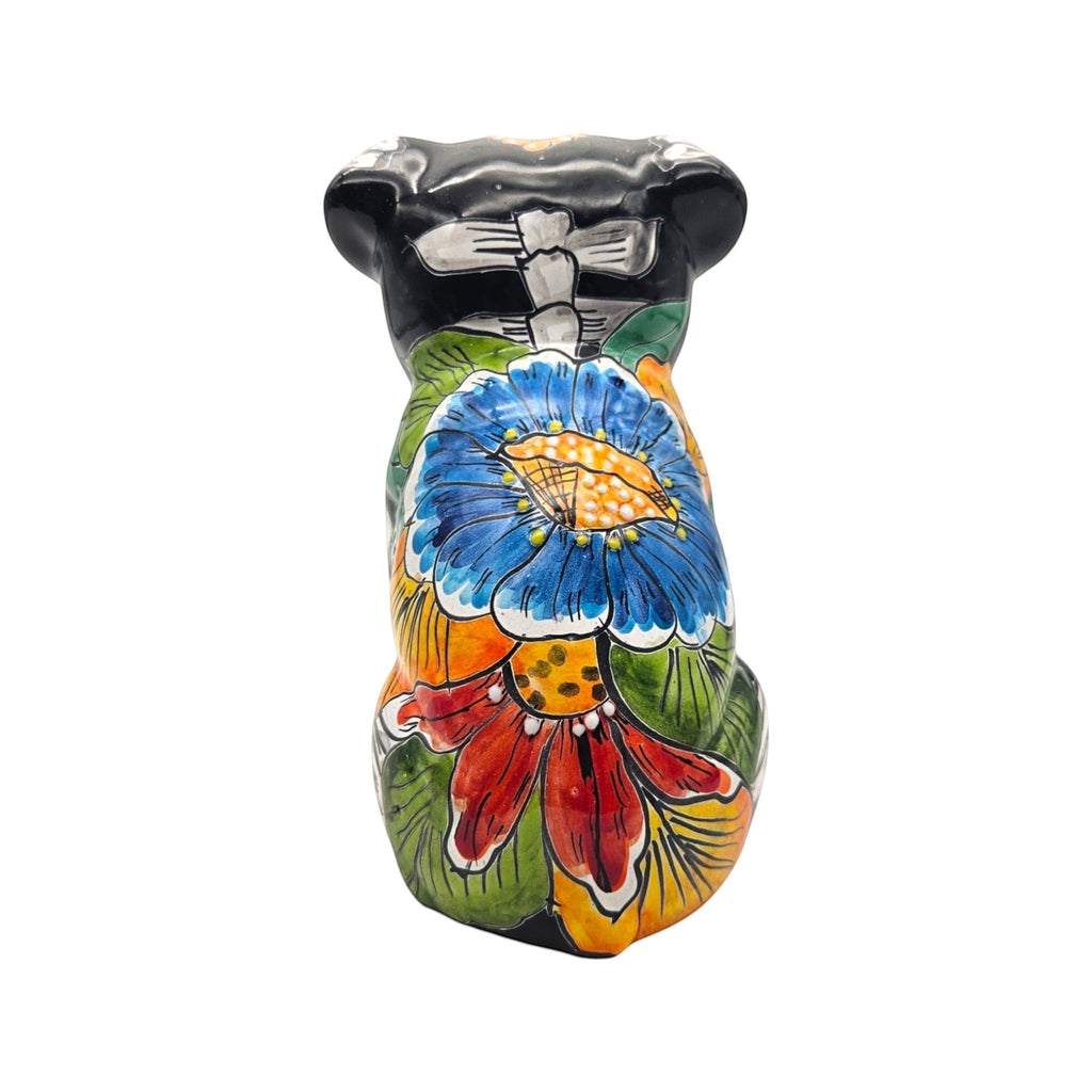 Day of the Dead Bulldog Figurine | Handmade Talavera Dog Statue Talavera Statue La Vie Bien Day of the Dead Bulldog Figurine | Handmade Talavera Dog Statue