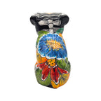 Day of the Dead Bulldog Figurine | Handmade Talavera Dog Statue Talavera Statue La Vie Bien Day of the Dead Bulldog Figurine | Handmade Talavera Dog Statue