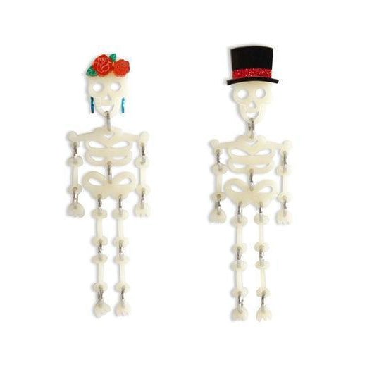 Day of the Dead Skeleton Earrings by Laliblue Earrings La Vie Bien Day of the Dead Skeleton Earrings by Laliblue