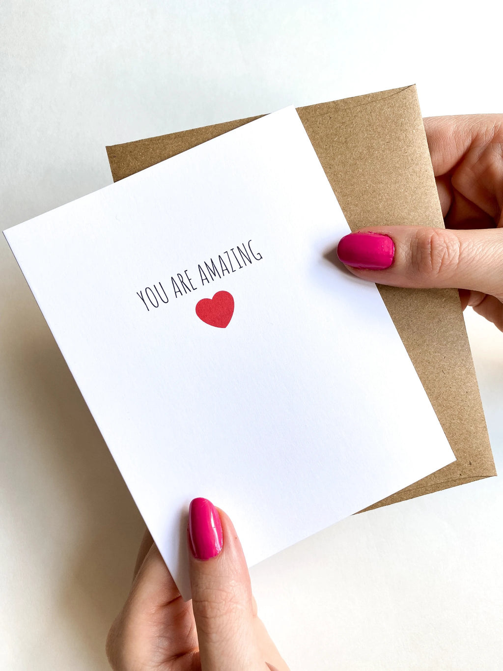 You Are Amazing Card Encouragement Card by Five Dot Post