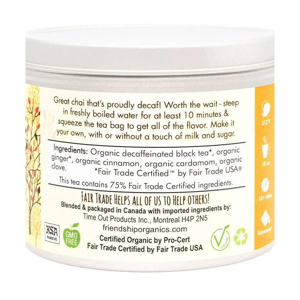 Decaf Chai Tea by Ethical Trade Co