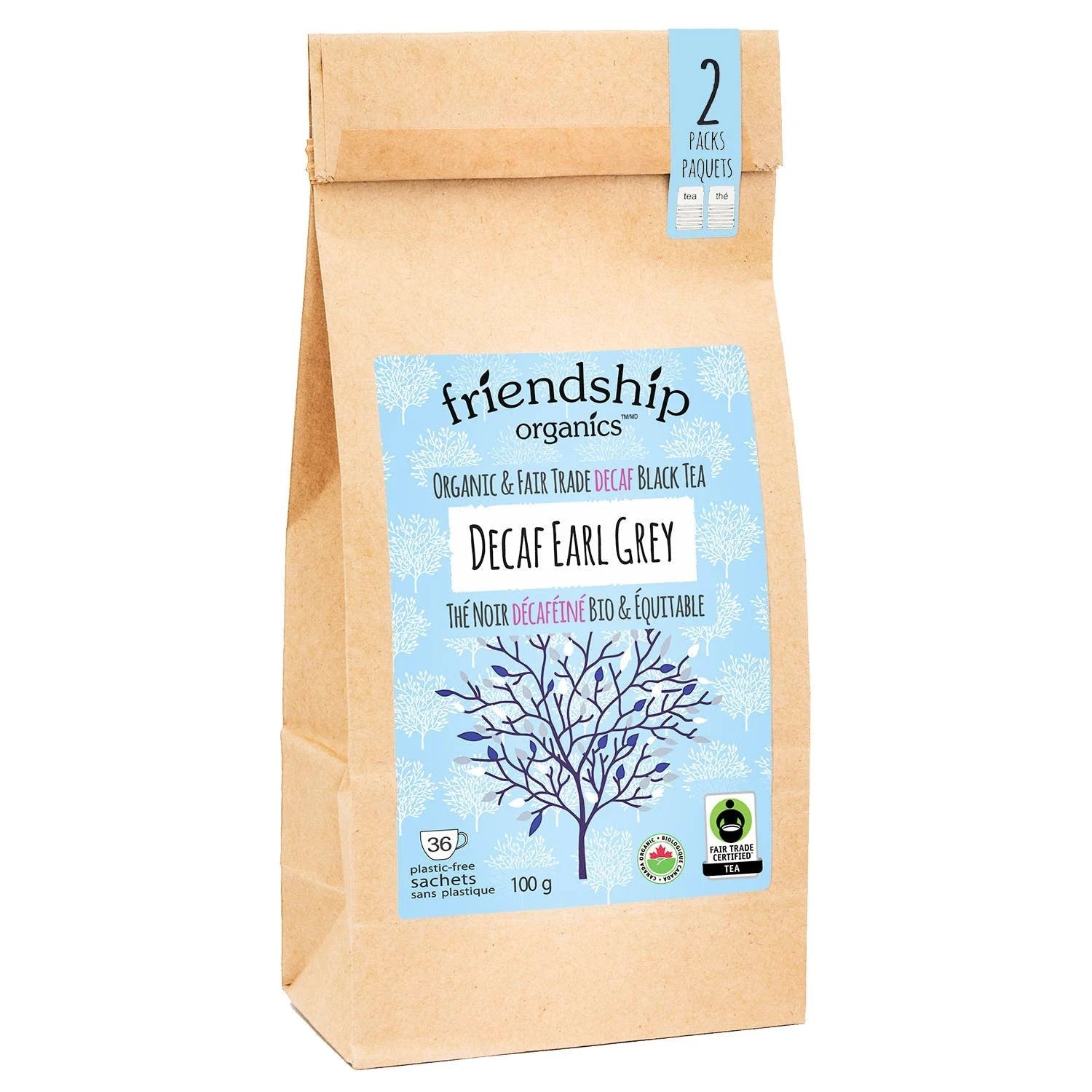 Decaf Earl Grey Tea by Ethical Trade Co