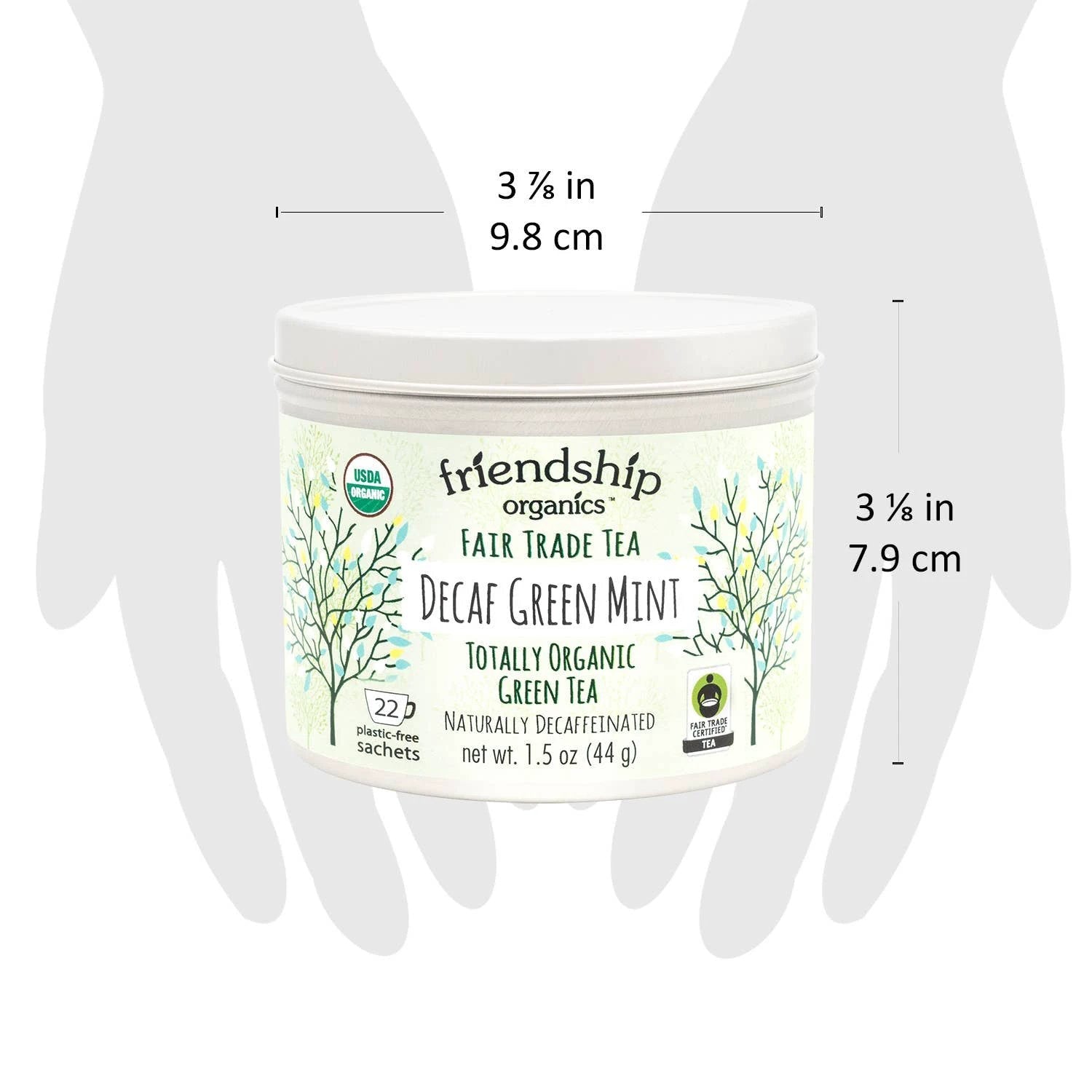 Decaf Green Mint Tea by Ethical Trade Co
