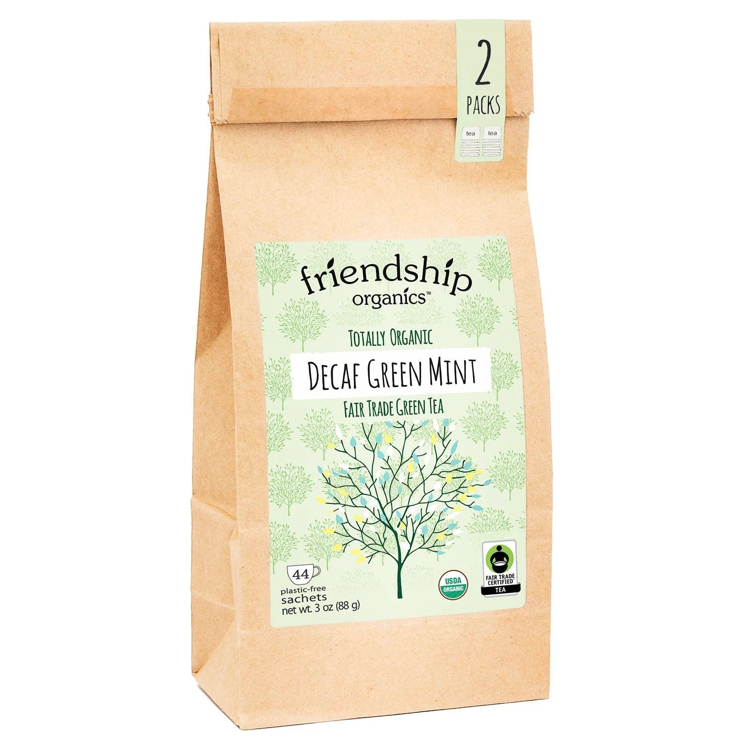 Decaf Green Mint Tea by Ethical Trade Co
