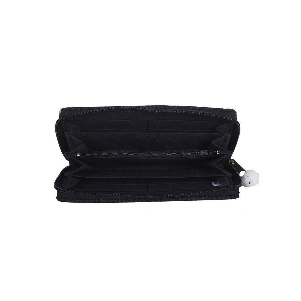 Deco Jaw Embroidered Wallet - Thailand Bags La Vie Bien Deco Jaw Embroidered Wallet - Thailand