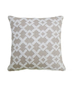 Decorative Beige Accent Throw Pillow 20"x20" Home Furnishings La Vie Bien Decorative Beige Accent Throw Pillow 20"x20"