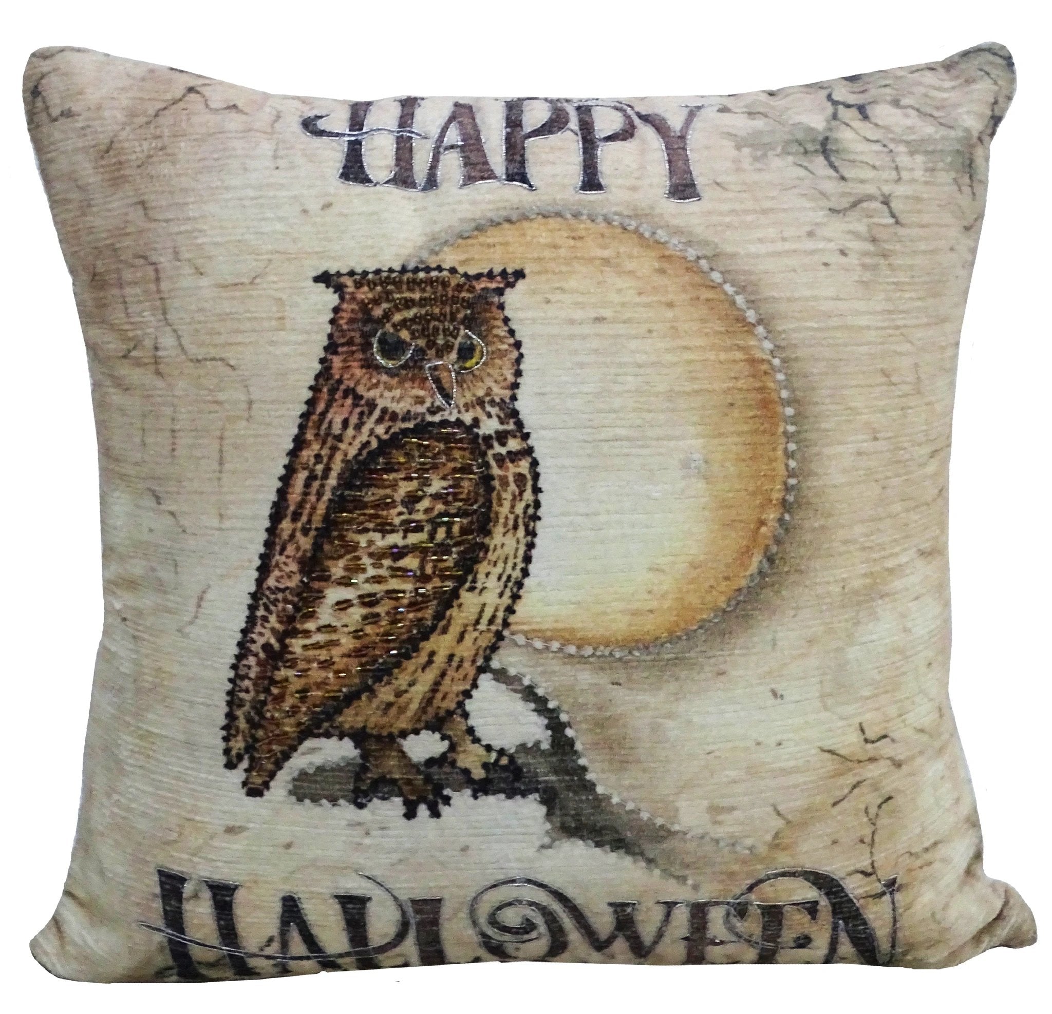 Decorative Throw Pillow 20" x 20" for Halloween by Vibhsa