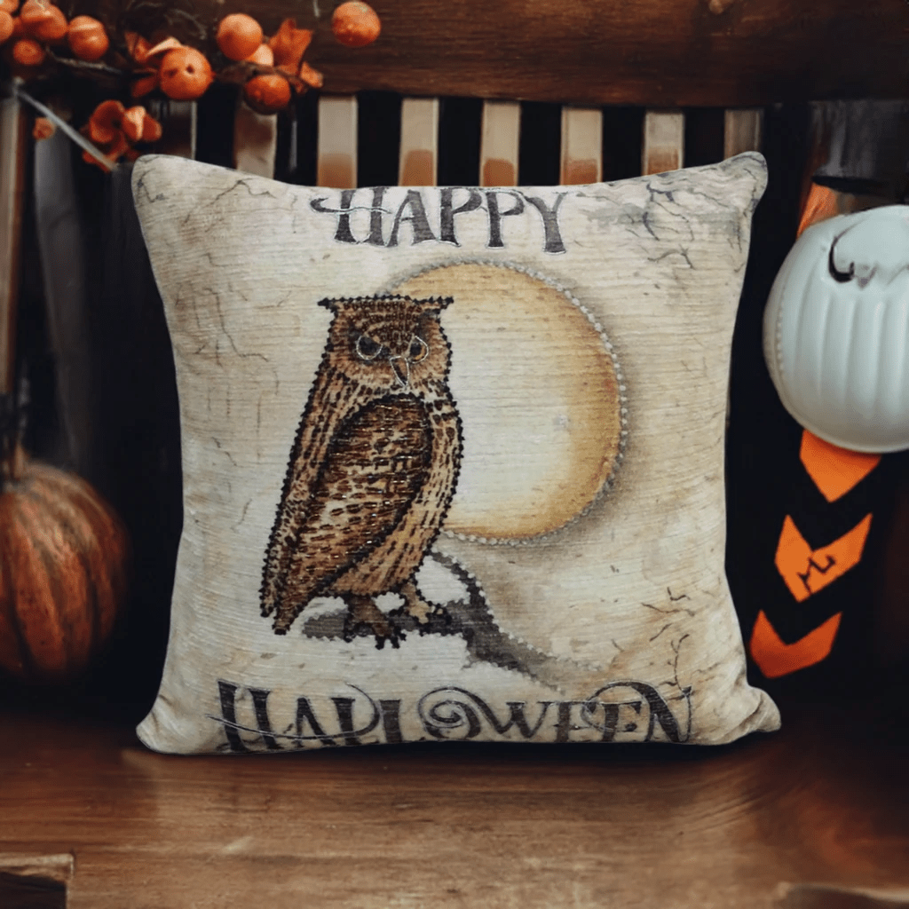 Decorative Throw Pillow 20" x 20" for Halloween by Vibhsa