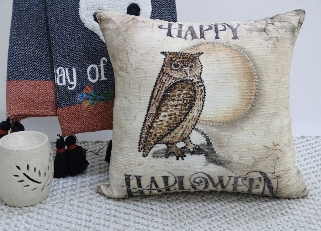 Decorative Throw Pillow 20" x 20" for Halloween by Vibhsa