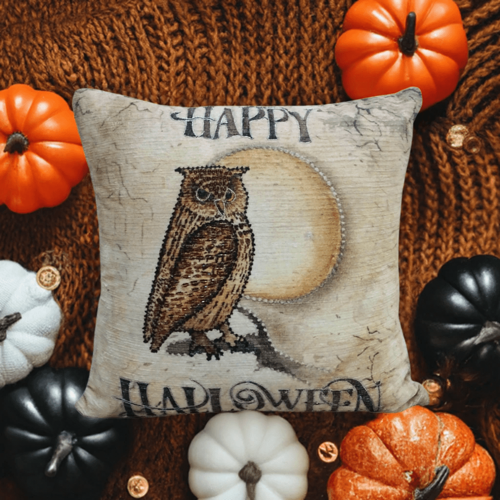 Decorative Throw Pillow 20" x 20" for Halloween by Vibhsa