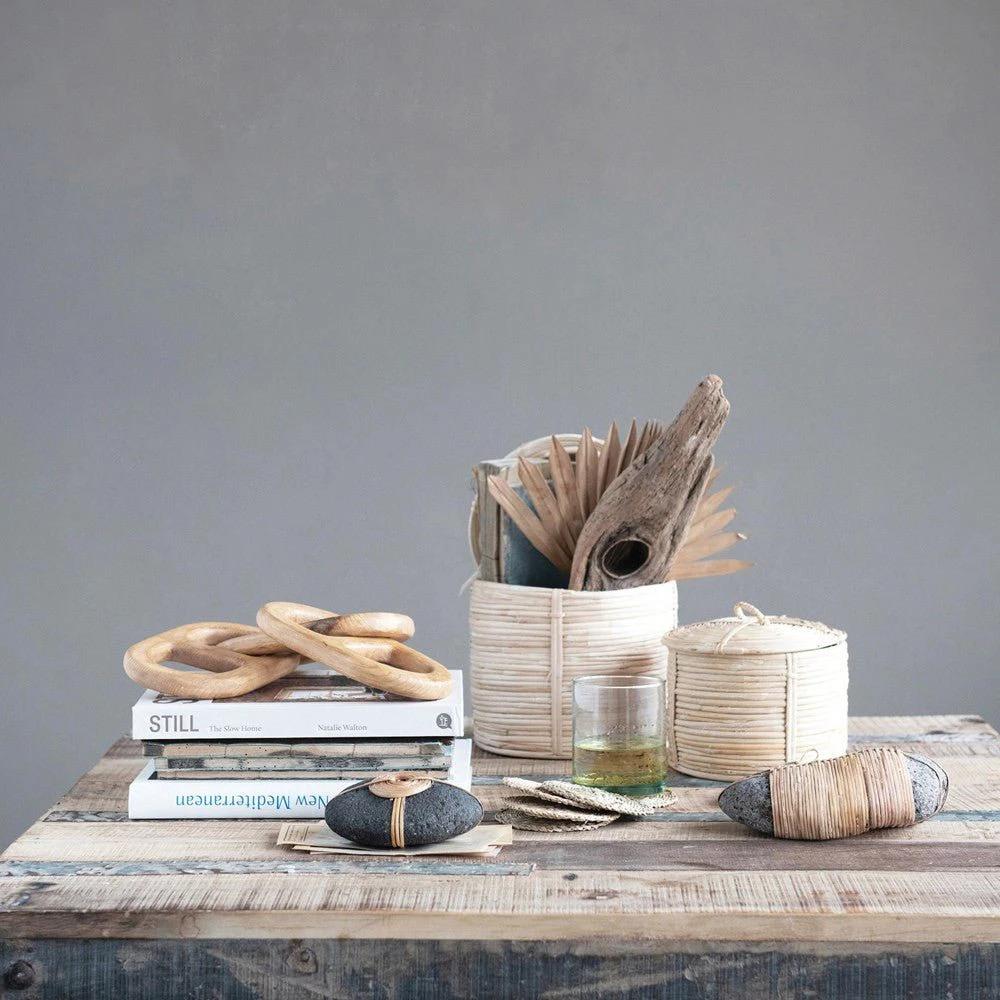 Decorative Wood Chain by White Cliff Studio