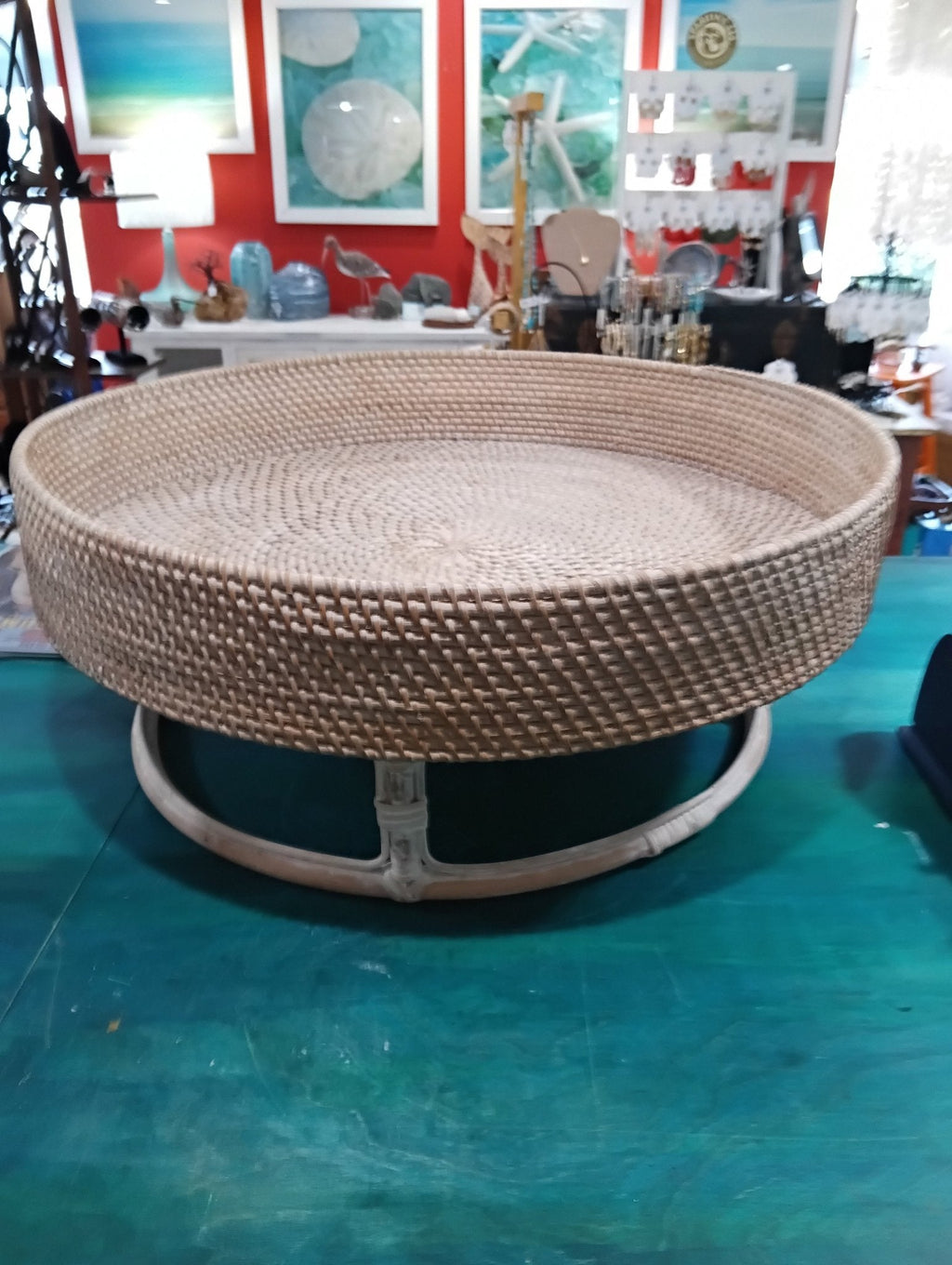 Decorative Woven Rattan Tray - 2 sizes Trays/Baskets La Vie Bien Decorative Woven Rattan Tray - 2 sizes