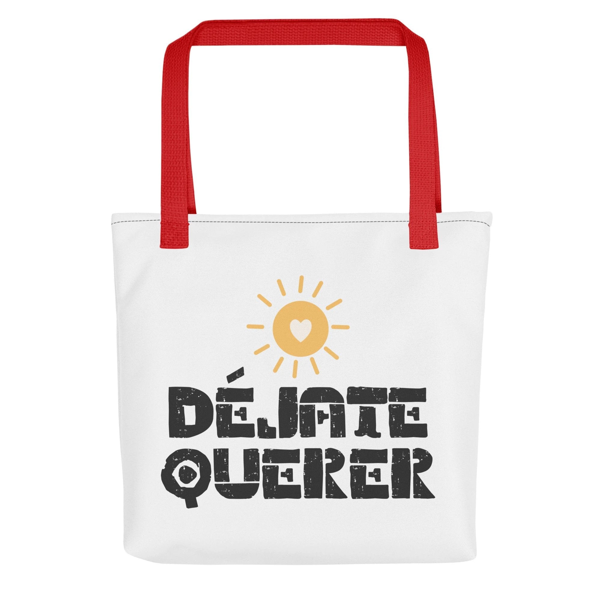 Déjate querer Tote bag for Spanish speakers by La Vie Bien
