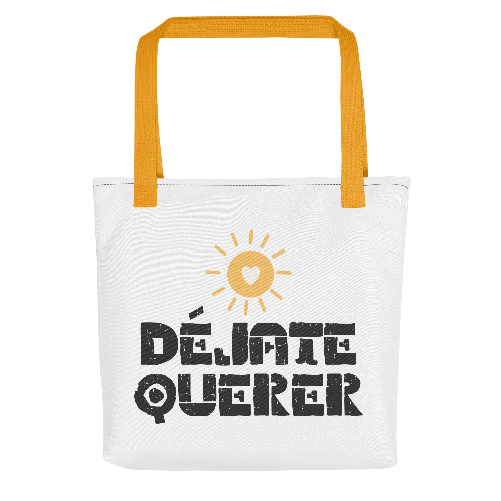 Déjate querer Tote bag for Spanish speakers by La Vie Bien