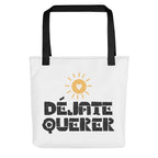 Déjate querer Tote bag for Spanish speakers by La Vie Bien