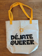 Déjate querer (let yourself be loved) Tote bag for Spanish speakers, mental health reminder gifts Bags La Vie Bien Déjate querer (let yourself be loved) Tote bag for Spanish speakers, mental health reminder gifts
