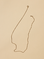 Delicate Staple Box Chain - Gold Filled by NAT + NOOR