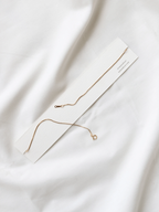 Delicate Staple Box Chain - Gold Filled by NAT + NOOR