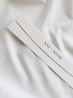Delicate Staple Box Chain - Gold Filled by NAT + NOOR