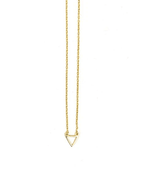 Delicate Triangle Necklace