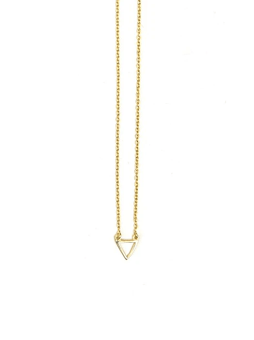 Delicate Triangle Necklace