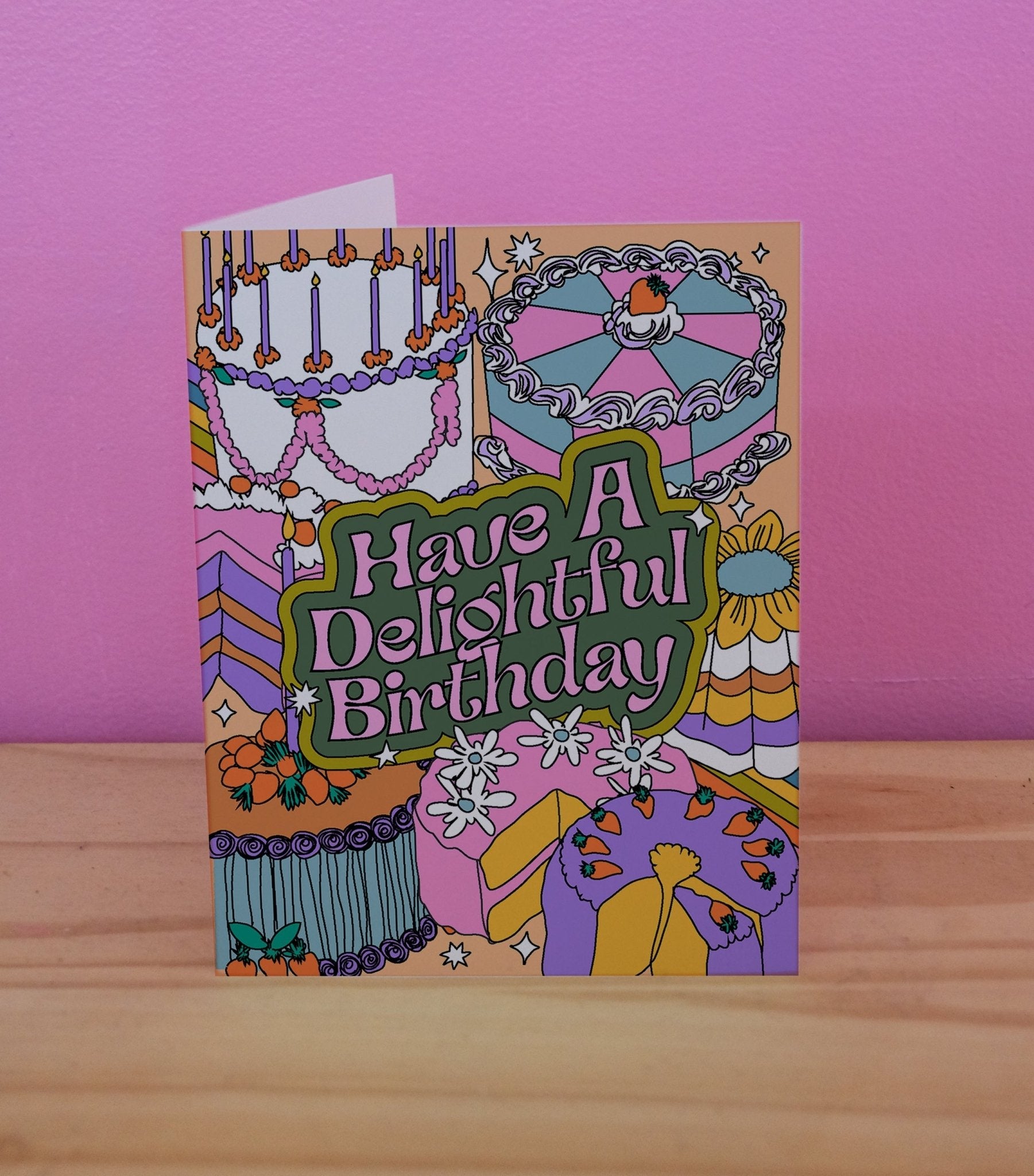 Delightful Birthday Cards La Vie Bien Delightful Birthday