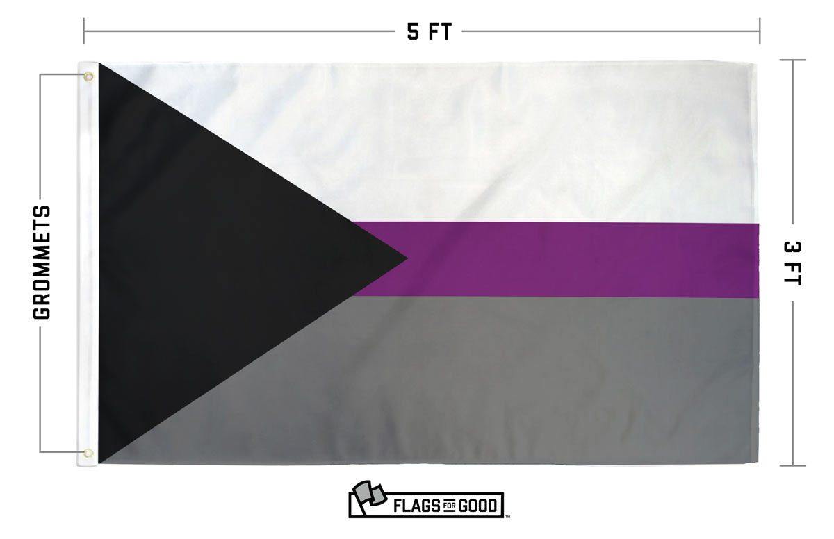 Demisexual (Demi) Pride Flag Flag La Vie Bien Demisexual (Demi) Pride Flag