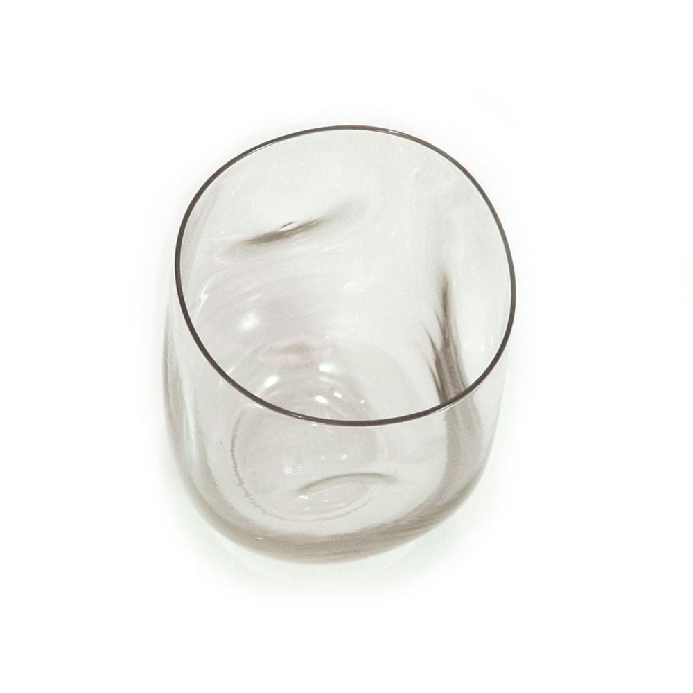 Dented Water Glass La Vie Bien Dented Water Glass