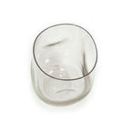 Dented Water Glass La Vie Bien Dented Water Glass