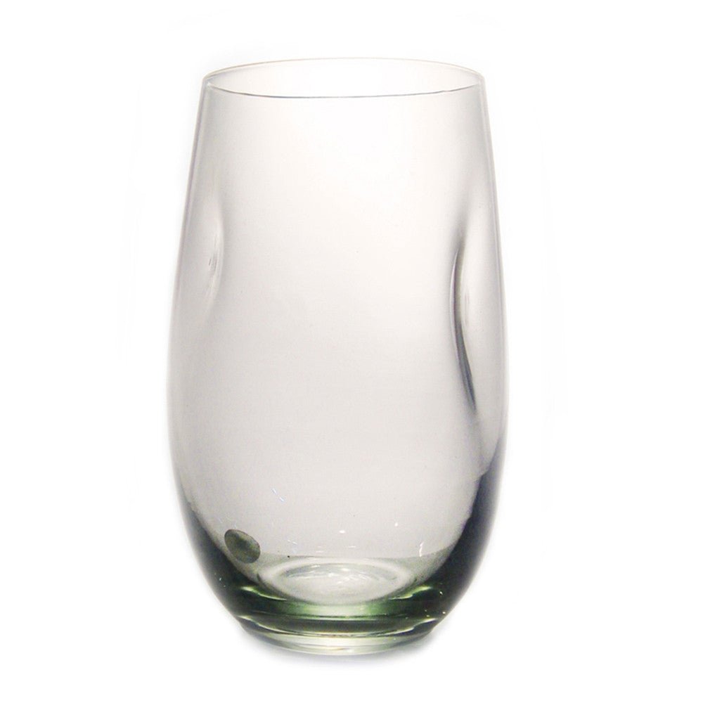 Dented Water Glass La Vie Bien Dented Water Glass