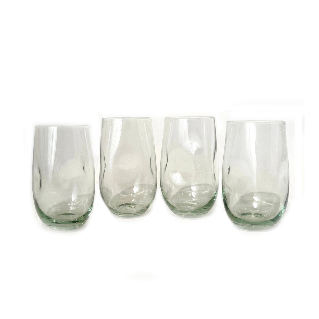 Dented Water Glass
