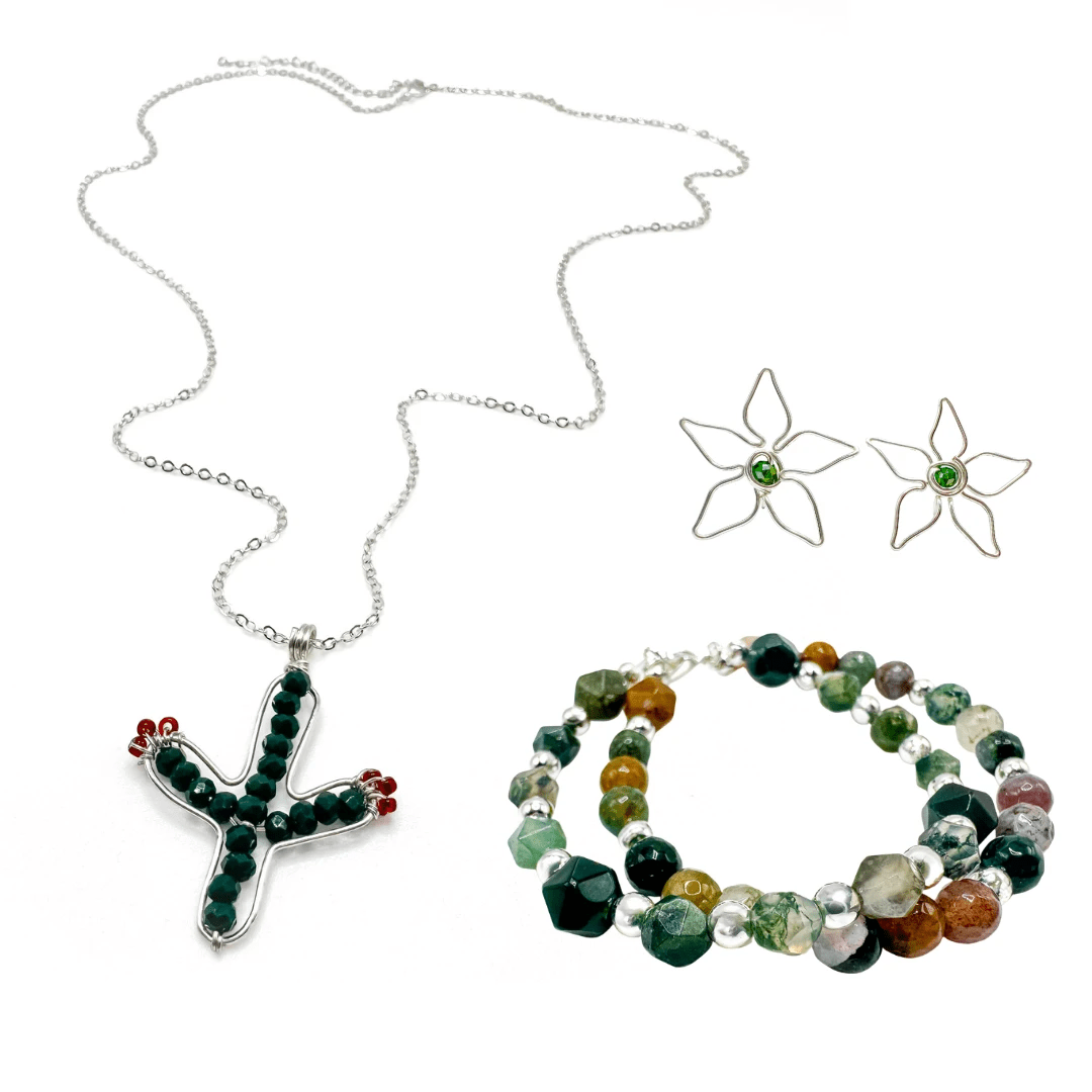 Desert Bloom earrings by Alegria Accessories Inc