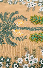 Desert Oasis Embellished Clutch – Luxe Handwoven Jacquard Accessories La Vie Bien Desert Oasis Embellished Clutch – Luxe Handwoven Jacquard