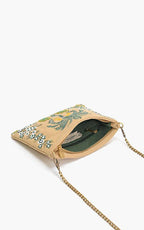 Desert Oasis Embellished Clutch – Luxe Handwoven Jacquard Accessories La Vie Bien Desert Oasis Embellished Clutch – Luxe Handwoven Jacquard
